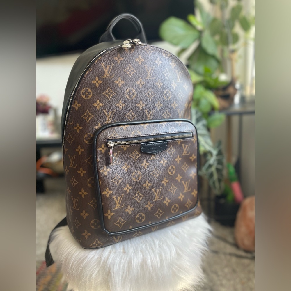 LOUIS VUITTON
Monogram Macassar Josh NM Backpack